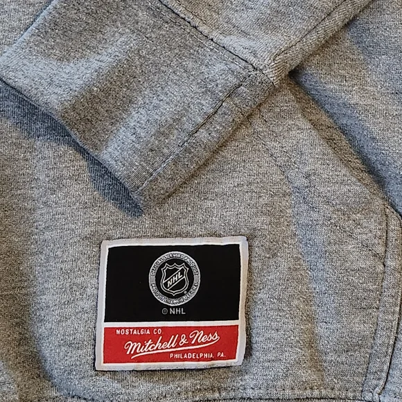 Mitchell & Ness Gray Vegas Golden Knights Sweatshirt Size M - Picture 8 of 14